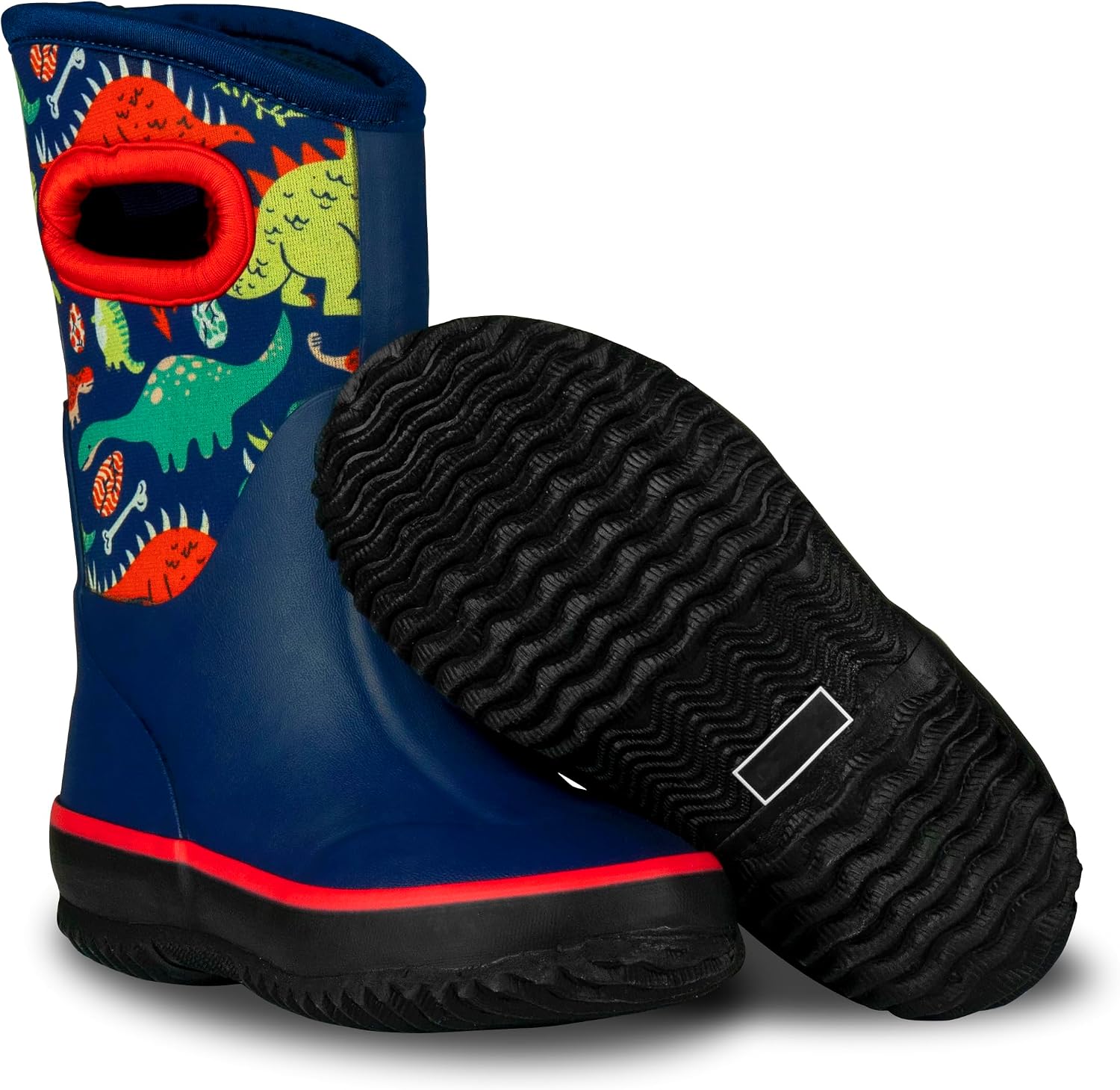 Lone Cone Insulating All Weather Kids Mud Boots for Boys & Girls – Waterproof Toddler Snow Boots – Warm Neoprene Boots for Kids – Warm Kids Muck Boots