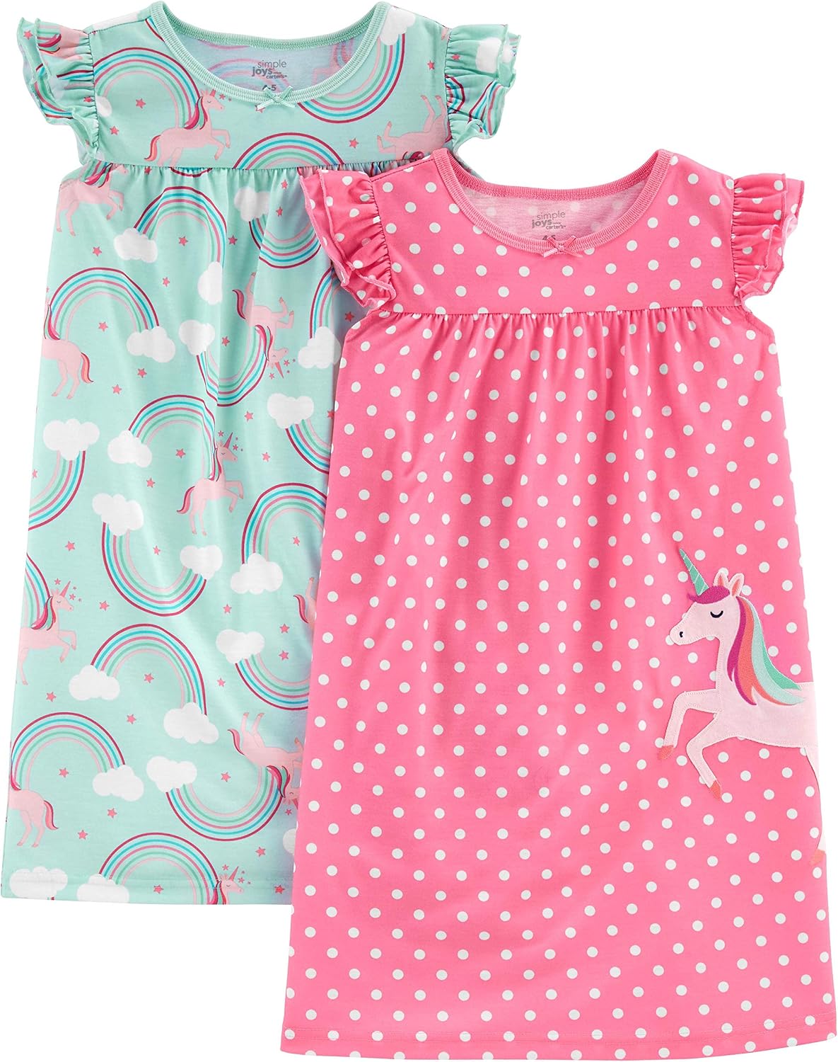 Simple Joys by Carter’s 2- Pack Nightgowns