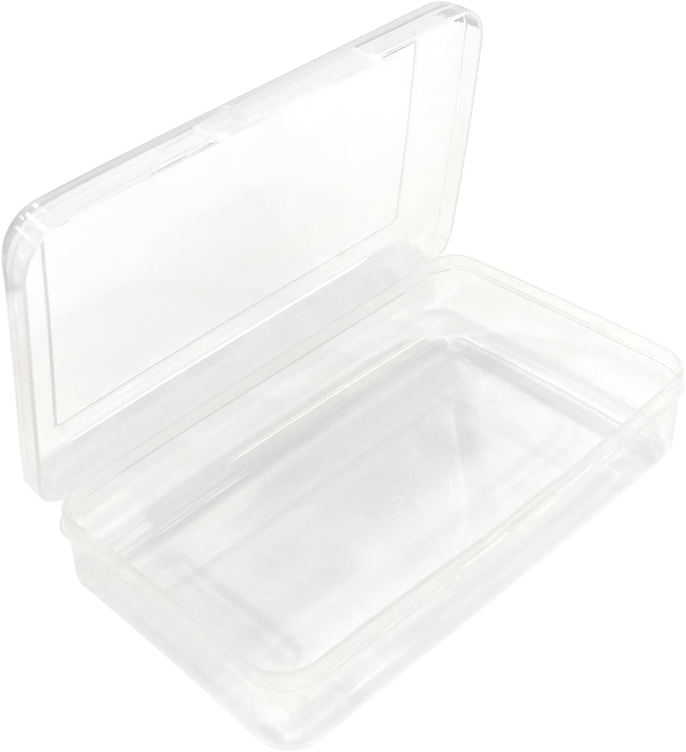 Ykimok Large Capacity Clear Pencil Case, Plastic Pencil Boxes Stackable Design, Supply Boxes for Kids Boys School Classroom,1 Pack