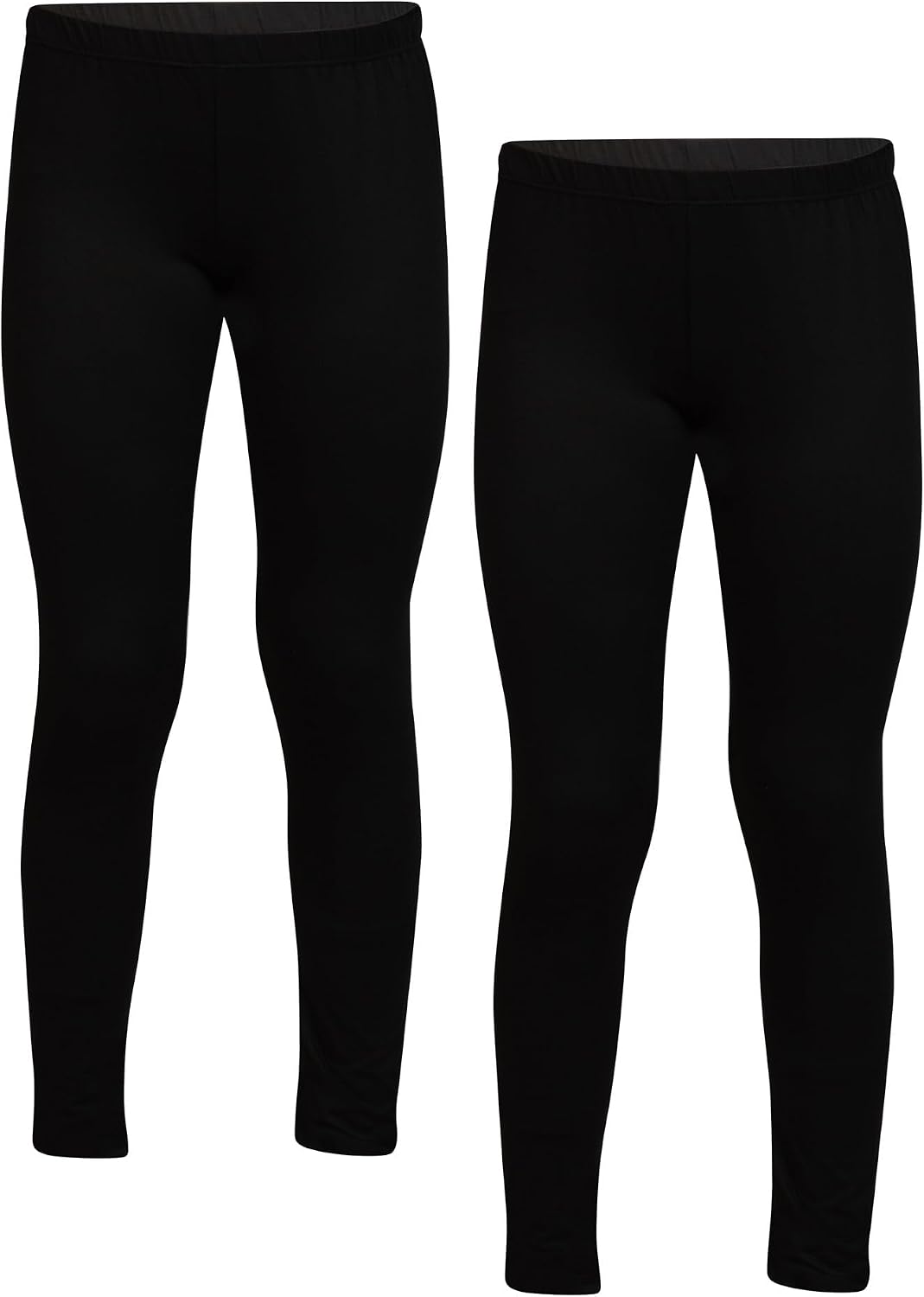 Popular Girls Buttery Soft Ankle Legging – 2 Pack