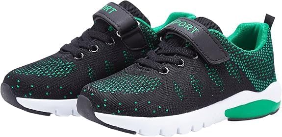 Kids Shoes Fashion Sneakers for Boys and Girls Running Tennis Shoes Comfortable Lightweight Slip-On Athletic Sneakers