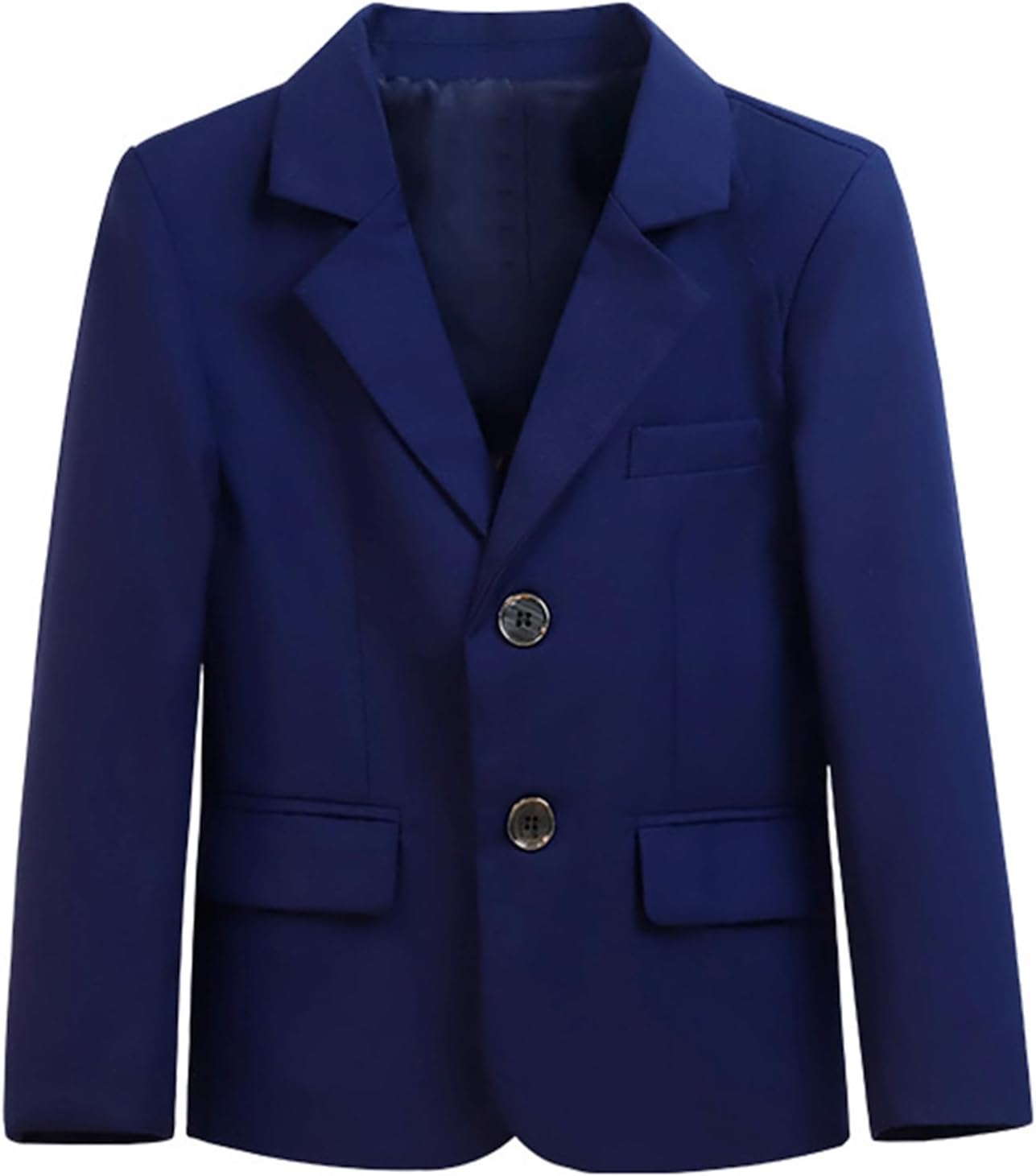 Little and Big Boy’s Formal Blazers Casual Button Suit Jackets Dress School Sport Coats