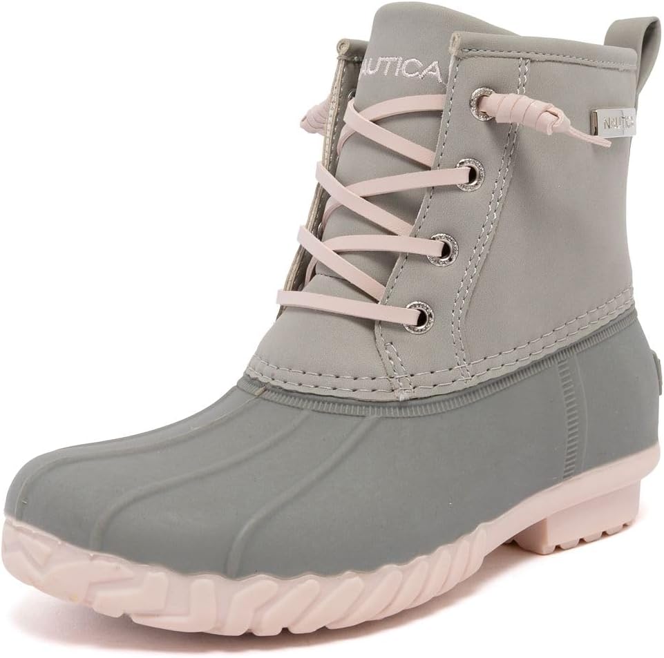 Nautica Girls’ Waterproof Insulated Snow Boots