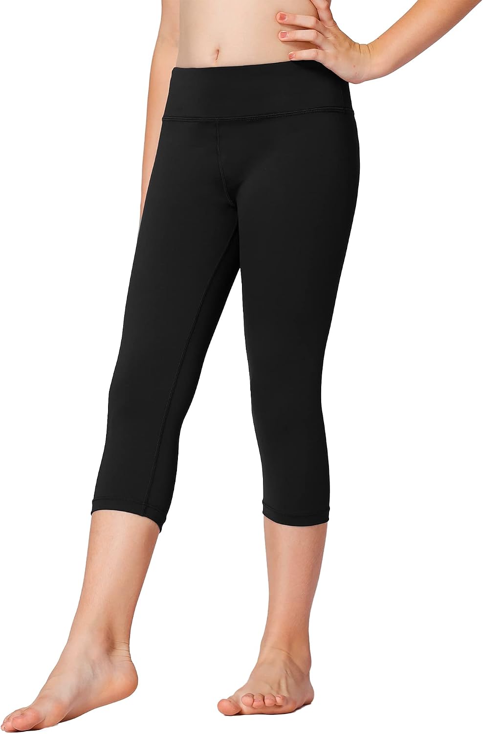 Stelle Girls Athletic Leggings Kids Dance Workout Running Yoga Pants with Hidden Pocket