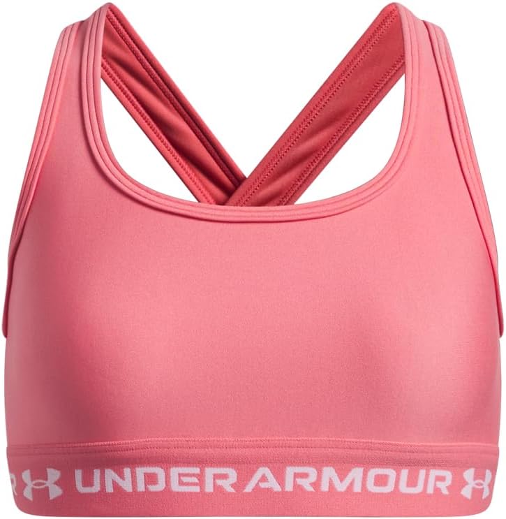 Under Armour Kids Cross-Back Mid-Impact Sports Bra (Big Kid)