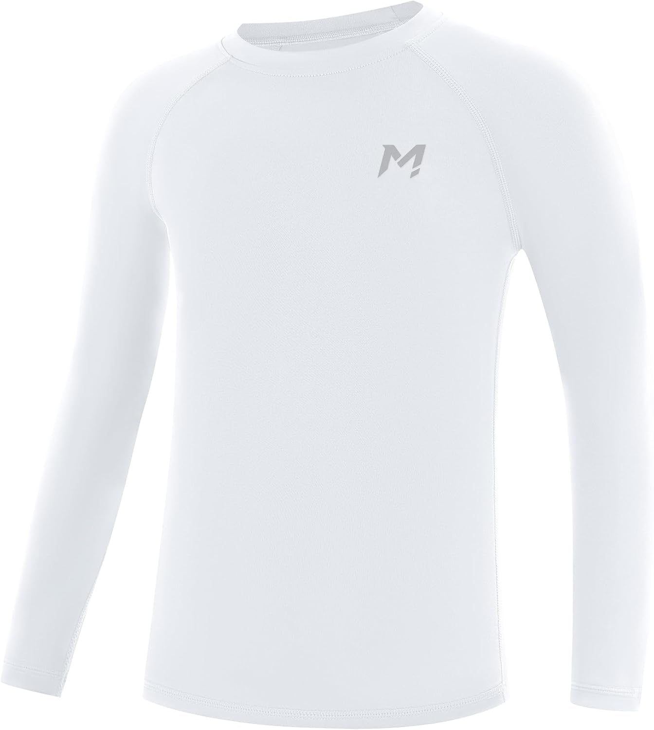 Moozava Boys Compression Shirt Long Sleeve Quick Dry Youth Undershirt Football Baseball Kids Athletic Soccer Base Layer Tops