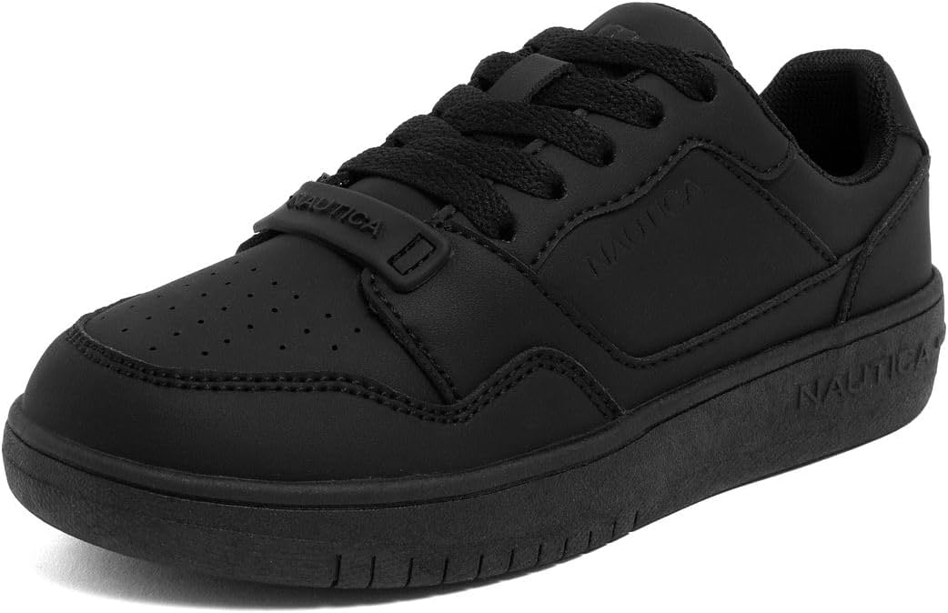 Nautica Boys Low-Top Sneakers, Basketball Tennis Shoes for Kids, Outdoor School Running Shoes – Sizes for Big Kid/Little Kid
