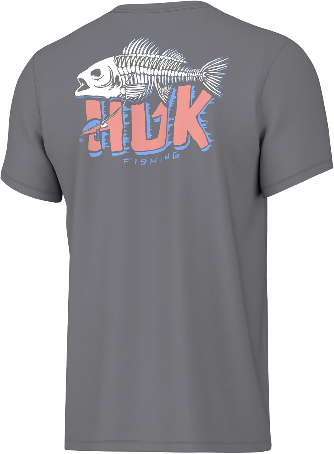 HUK boys Unisex Kids Short Sleeve Performance Tee, Kids Fishing T-shirt