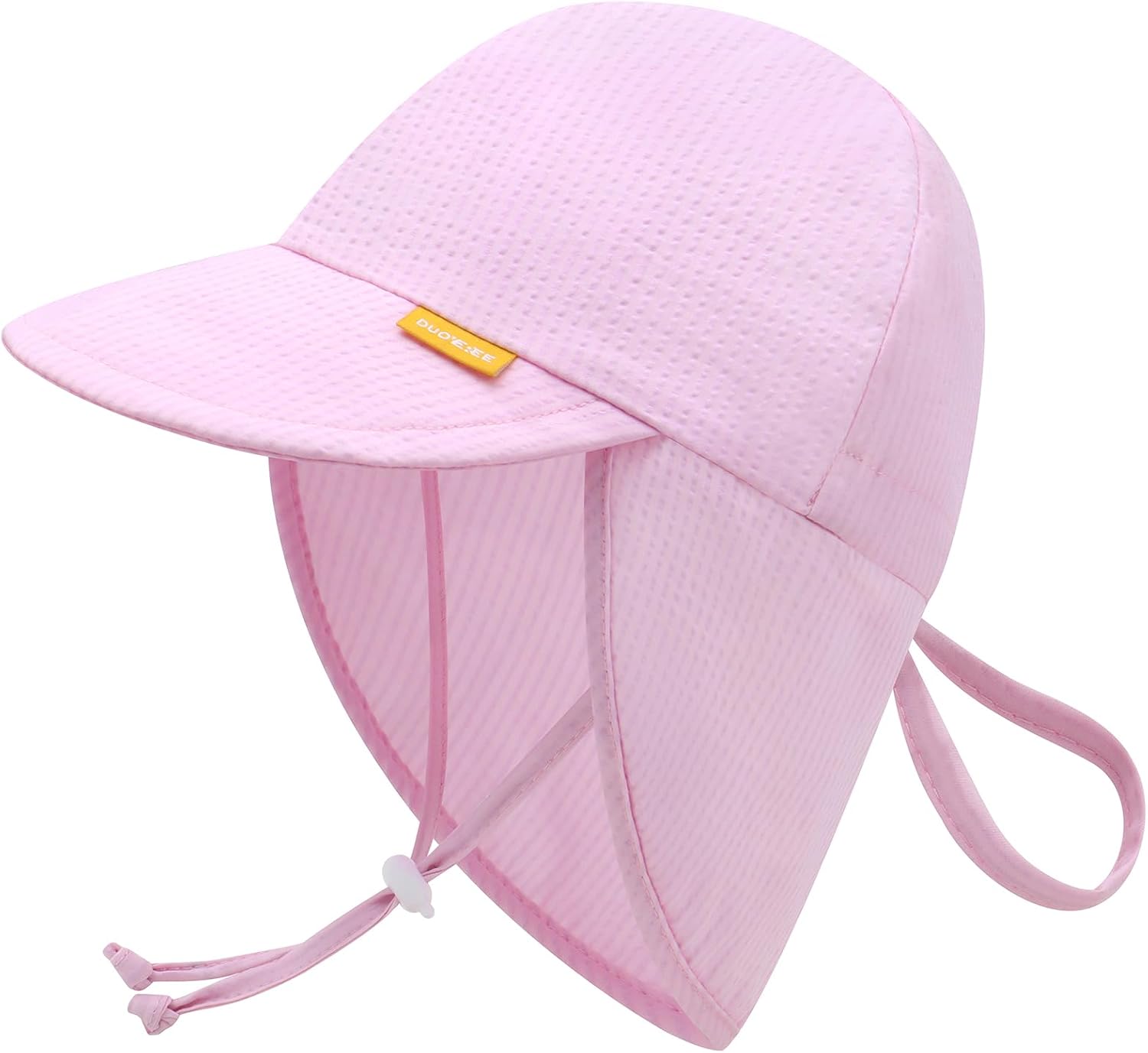 Baby Sun Hat with Neck Flap – UPF 50+ Toddler Beach Hat – Infant Summer Hat for Boys Girls