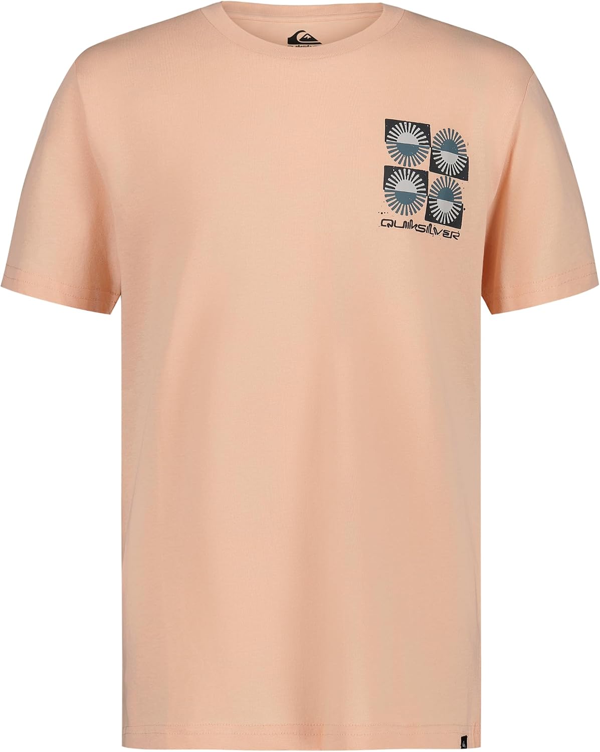 Quiksilver Boys’ Short Sleeve Logo Graphic T-Shirt, Soft & Comfortable, Regular Fit