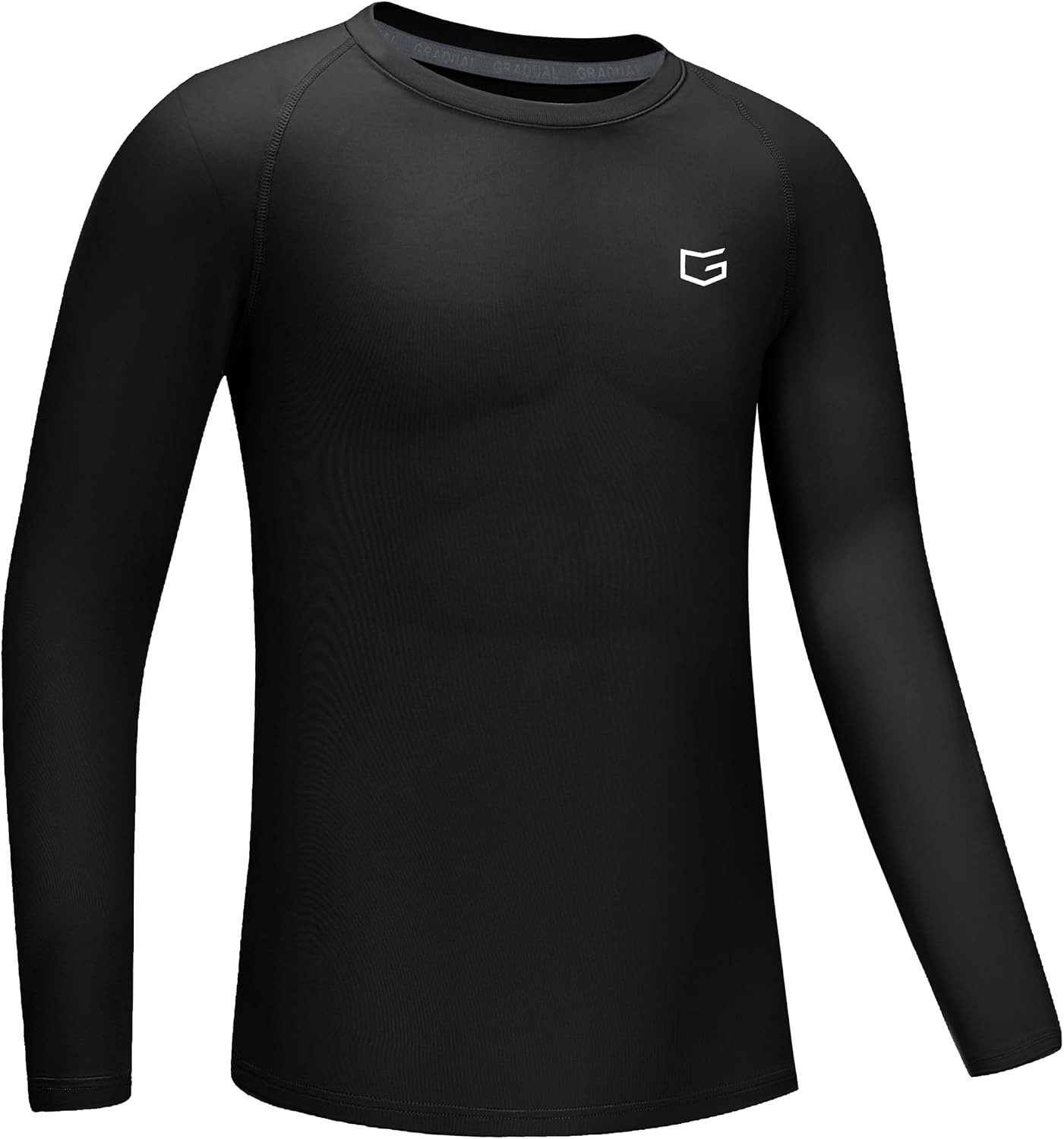 G Gradual Boys Youth Compression Shirt Long Sleeve Football Baseball Undershirt Quick Dry Sports Base Layer for Boy