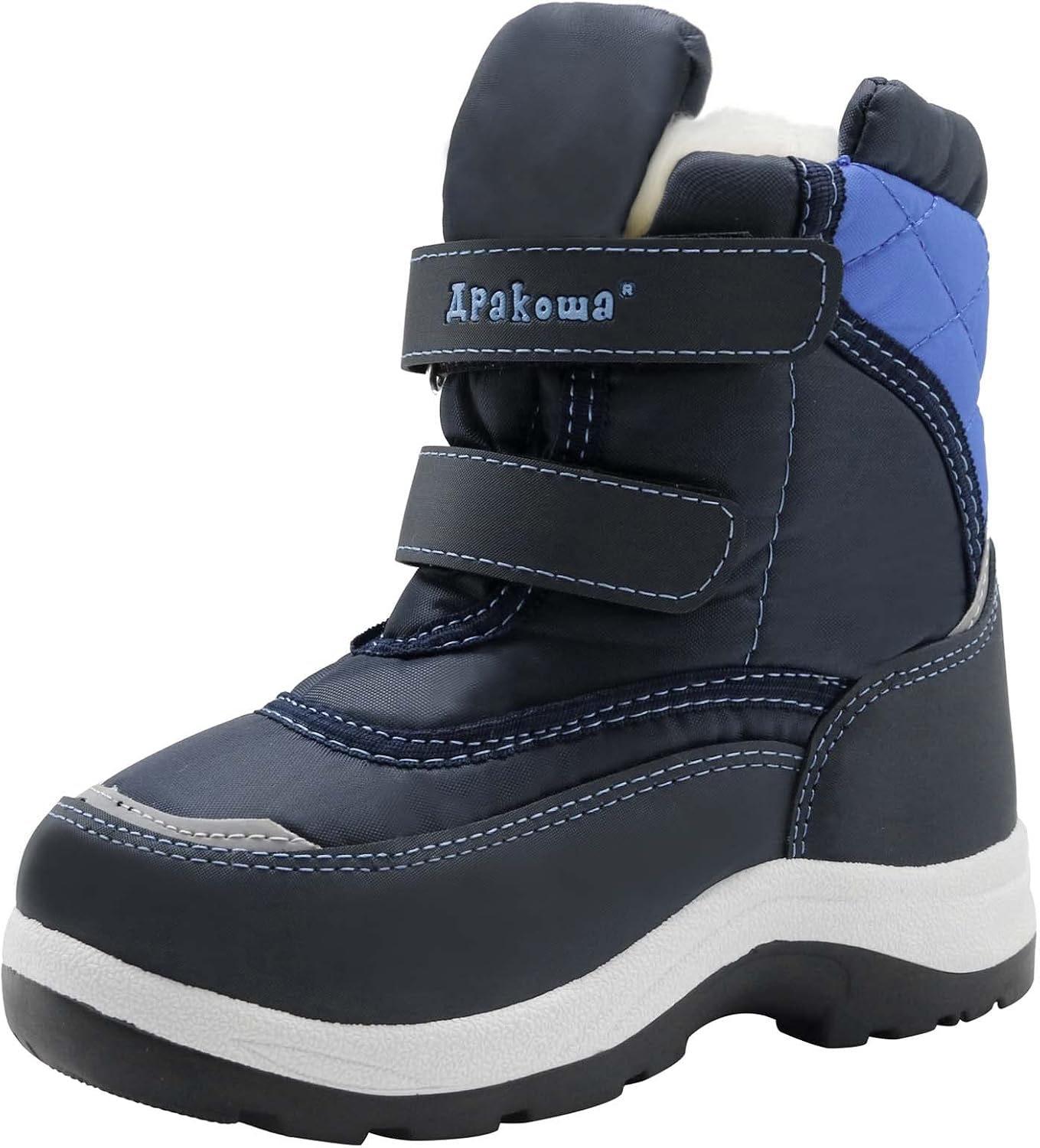 Apakowa Kid’s Boys Girls Winter Snow Boots (Toddler/Little Kid)