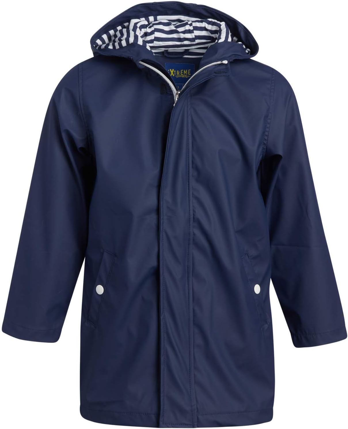 iXtreme Boys Rain Jacket – Lightweight Waterproof Hooded Rain Coat for Boys – Windbreaker Jacket for Outdoor Play & Travel