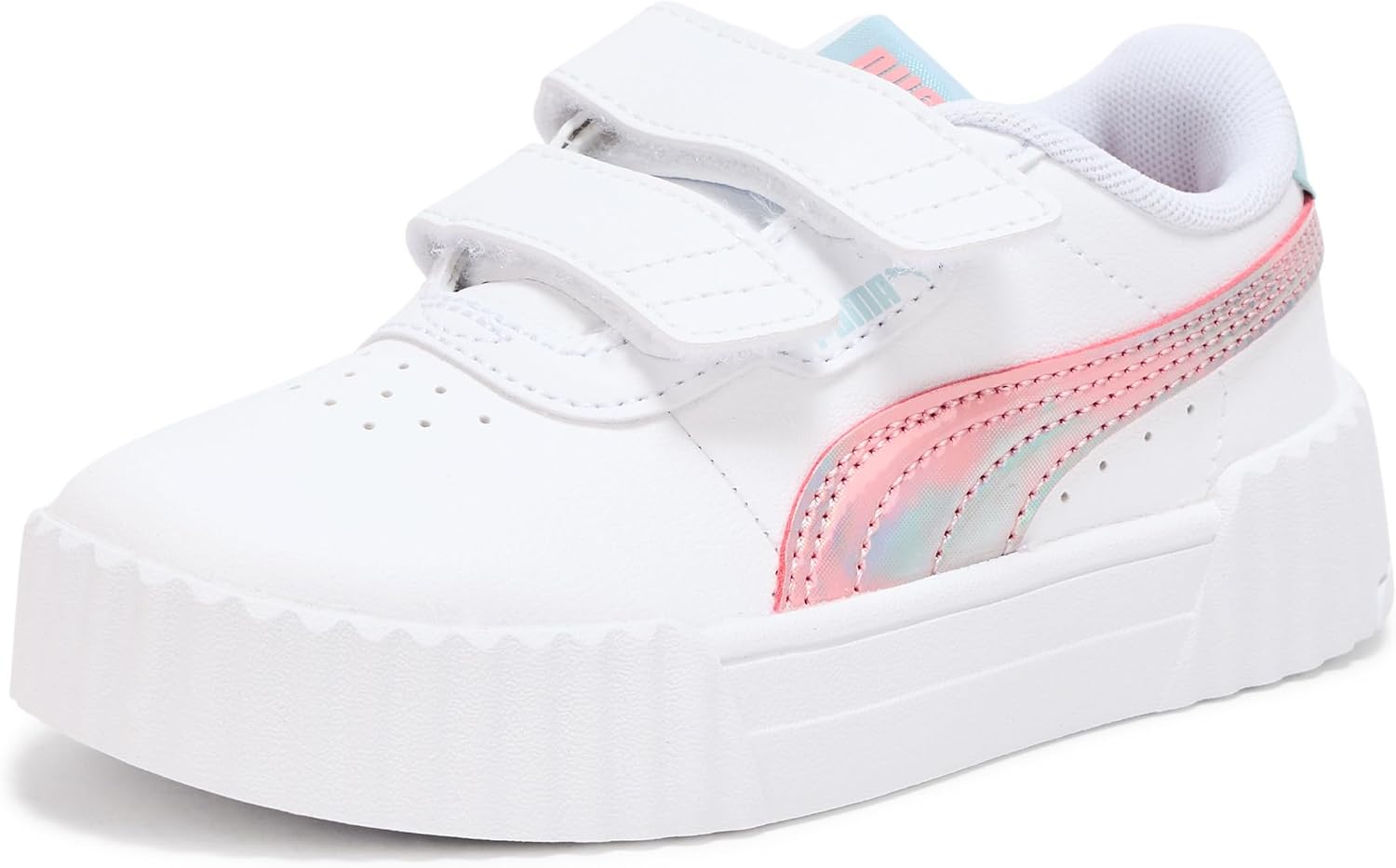 PUMA Kids Girls Carina 3.0 V Sneakers Shoes Casual