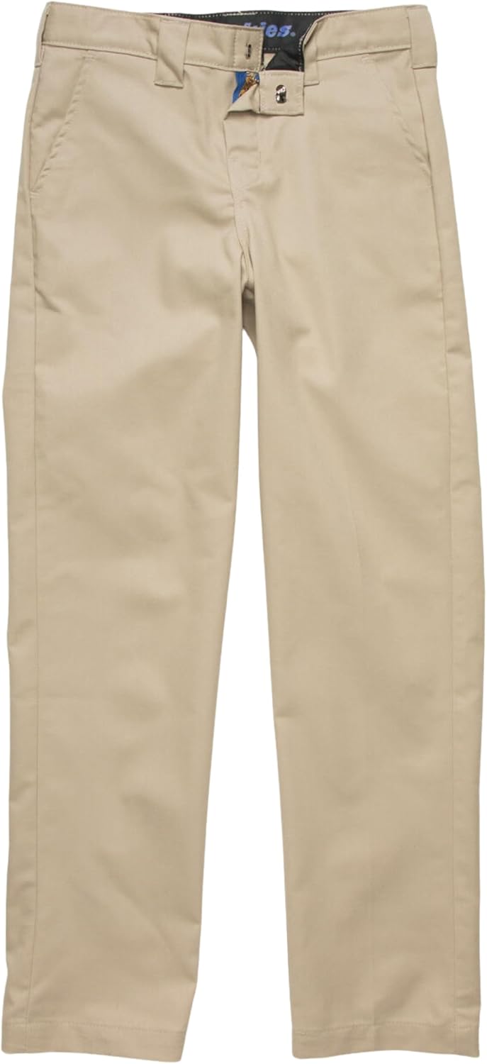 Dickies Boys’ 850 Flex Twill Slim Taper Pant – Stretch School Uniform Pants, Wrinkle-Resistant, Durable Kids Trousers