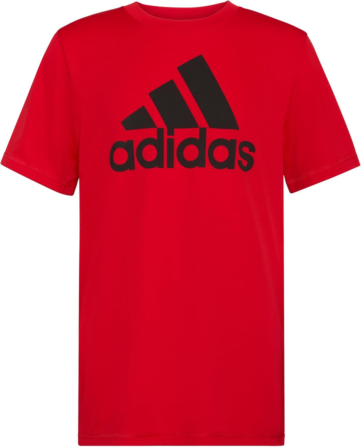 adidas Boys Short Sleeve Aeroready Performance Logo Tee T-Shirt