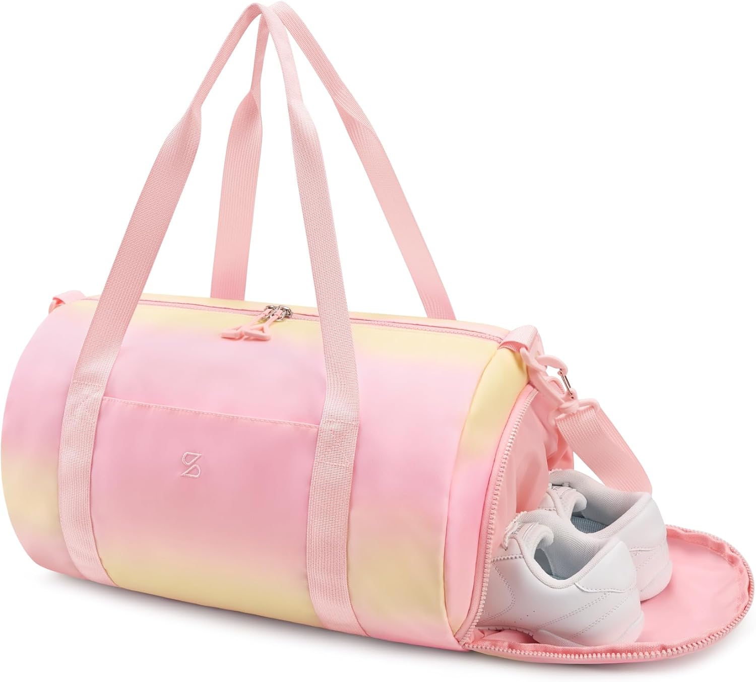 STELLE Dance Bag for Girls Ballet Bag Gifts for Girls Waterproof Sports Gymnastics Bag with Shoe Compartment Cheer Duffle Bag
