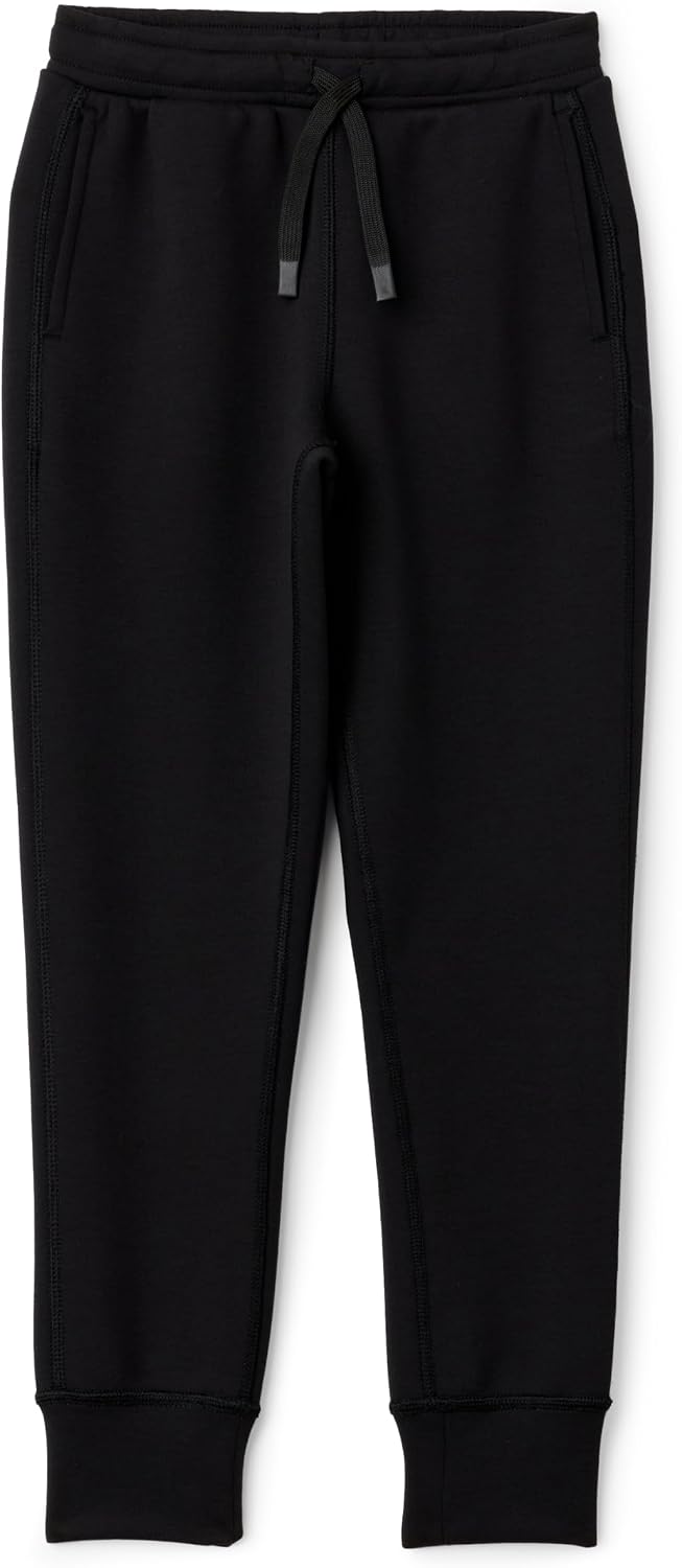 Amazon Essentials Girls’ Athletic Regular Fit Workout Jogger Sweatpants with Pockets
