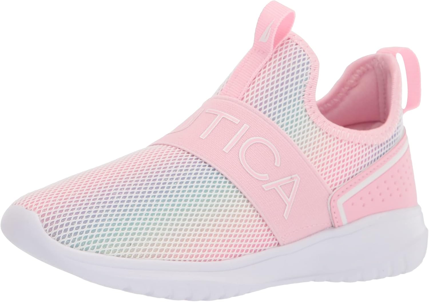 Nautica Youth Girls Slip-On Athletic Sneakers – Stylish Running and Tennis Shoes for Little and Big Kids