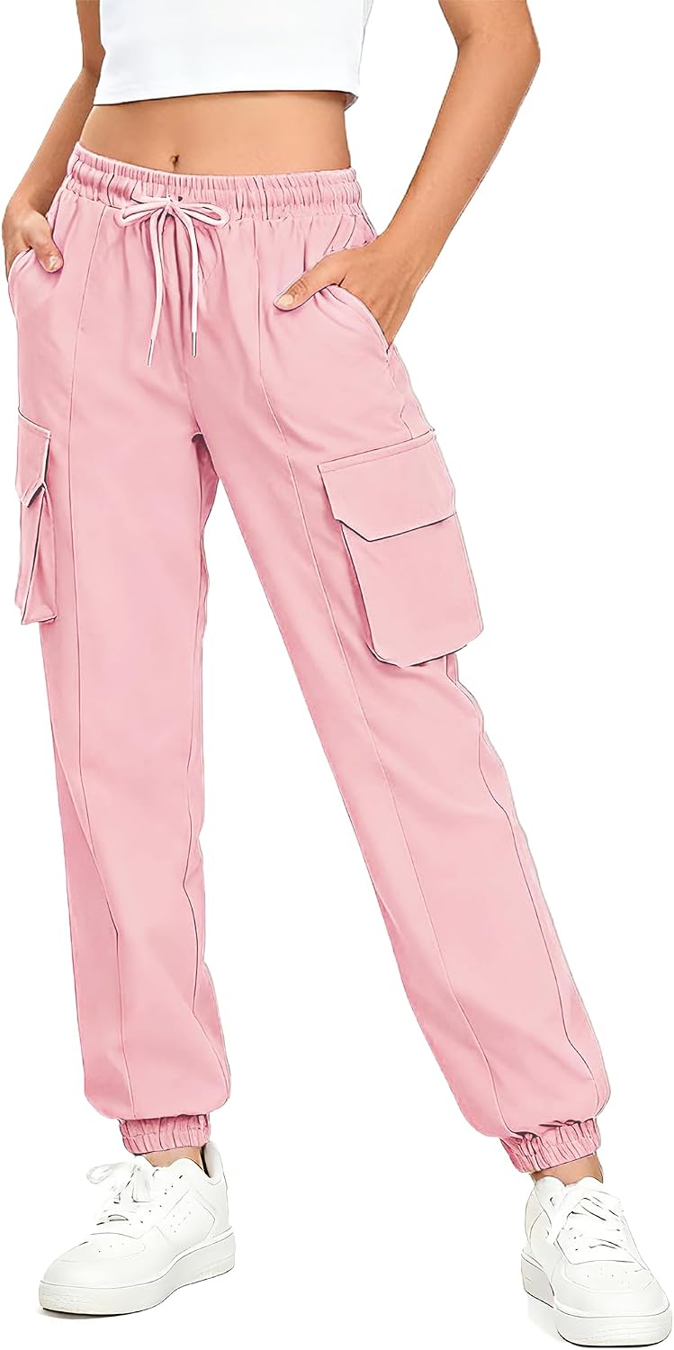 Girls Cargo Pants Waterproof Joggers Hiking Pants for Girls Teen Clothes Size 7-14 Years