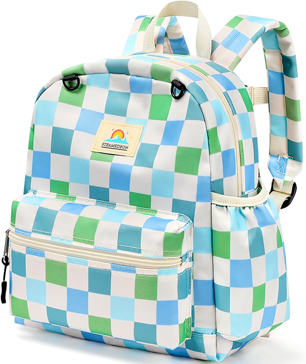 STEAMEDBUN Toddler Backpack Boys Girls 2-4, Preschool Daycare Backpack -12inch