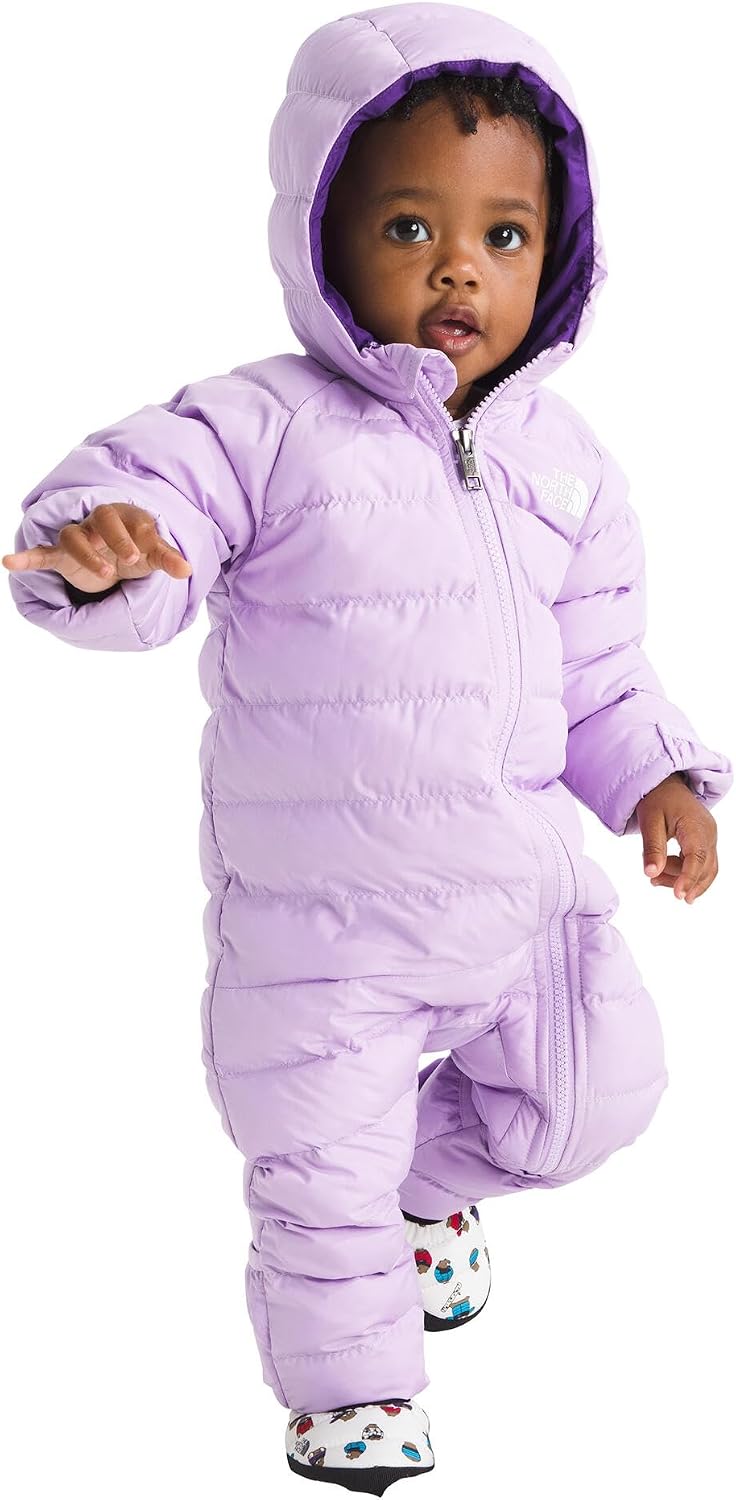 THE NORTH FACE Baby Perrito One-piece | Insulated Snowsuit With Hood, Mitts & Booties, Pacifier Pocket, Water Repellent