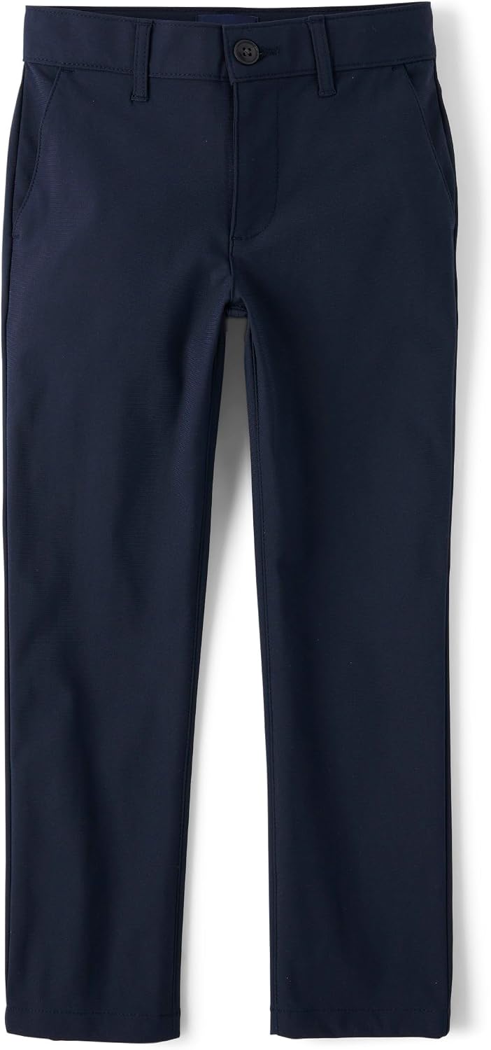 The Children’s Place Boys’ Quick Dry Straight Chino Pants