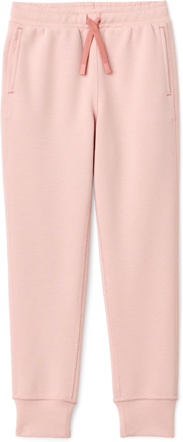 Amazon Essentials Girls’ Athletic Regular Fit Workout Jogger Sweatpants with Pockets