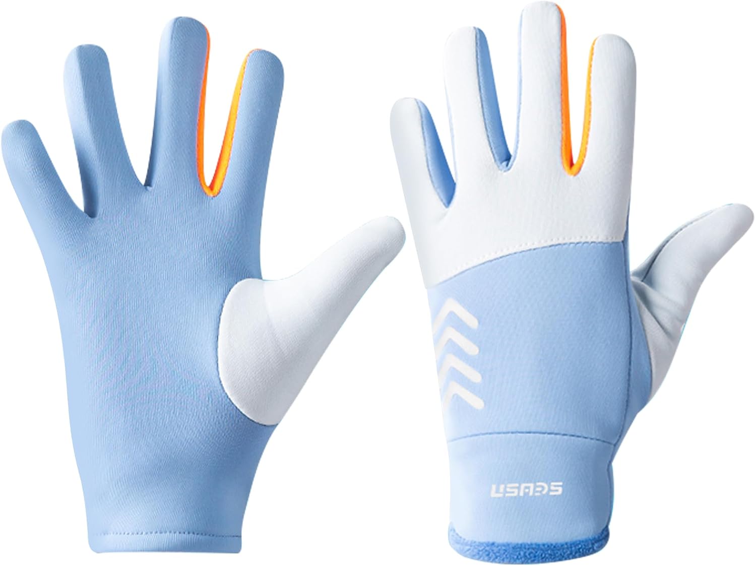 Warm Kids Winter Gloves Lightweight Kids Cycling Gloves-Waterproof and Non-Slip for Cycling, Ice Skating, Hiking, Snow, Boys Girls Aged 3-13 Years