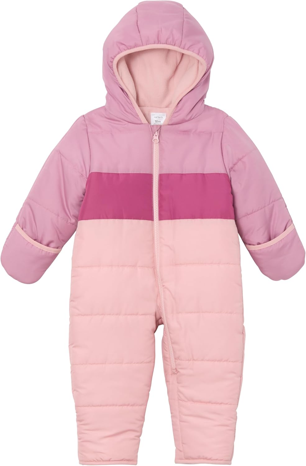 Carter’s Unisex Insulated One-Piece Snowsuit Bunting Pram
