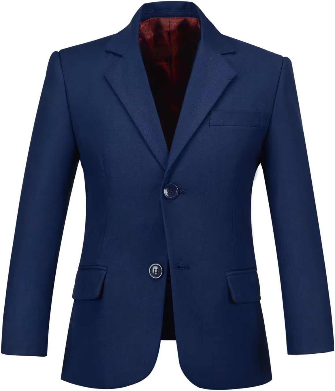 Boys’ Blazer Suit Jacket Slim Fit Boys School Blazer Coat for Kids Formal Dinner Party Jacket