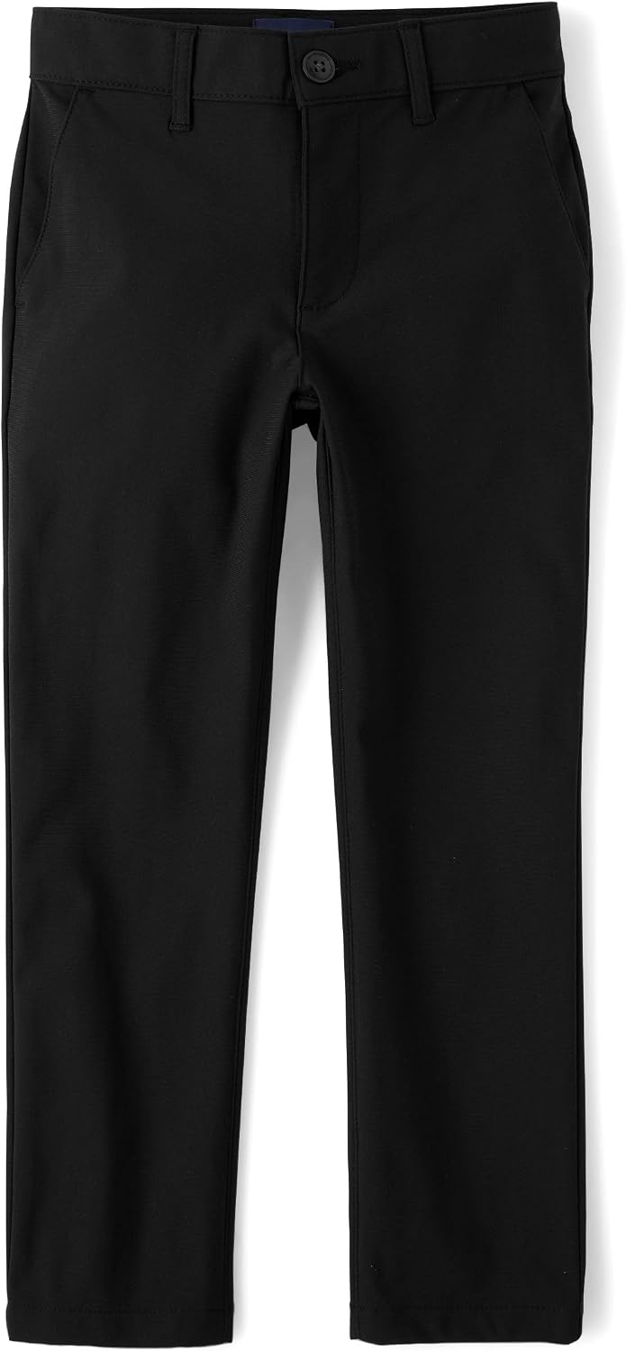 The Children’s Place Boys’ Quick Dry Straight Chino Pants