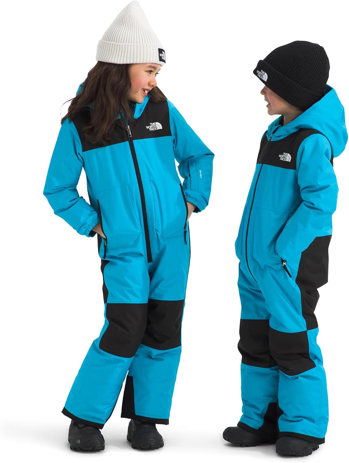 THE NORTH FACE Kids’ Freedom Snow Suit | Waterproof & Insulated Ski Suit, Ankle Gaiters, Zip Pockets, Pass Pocket on Sleeve