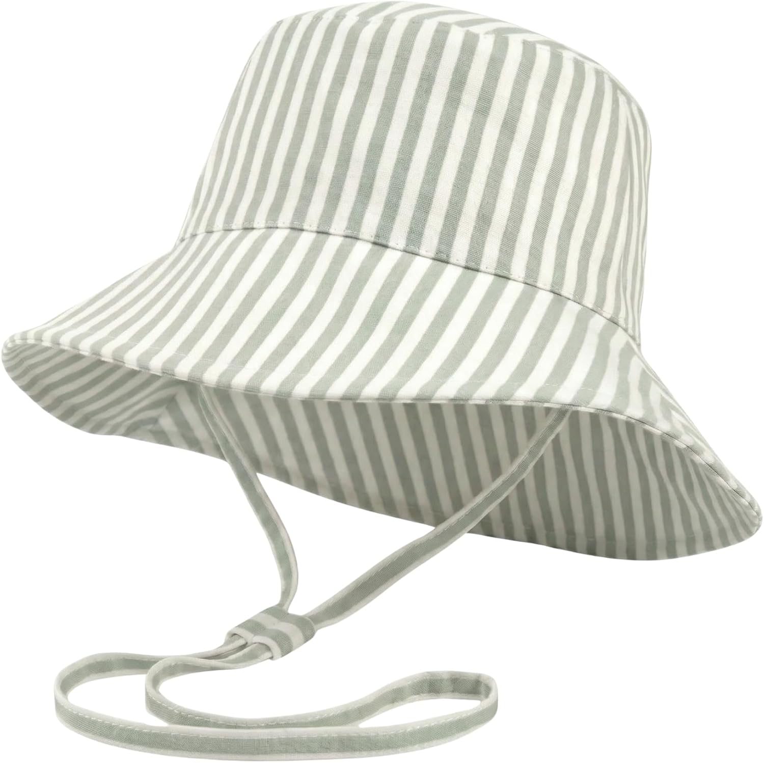 Beautiful Baby Sun Hat 0-6 Months – Adjustable Toddler Hat with UPF 50+ Sun Protection – Cute Kids Bucket Hat for Beach