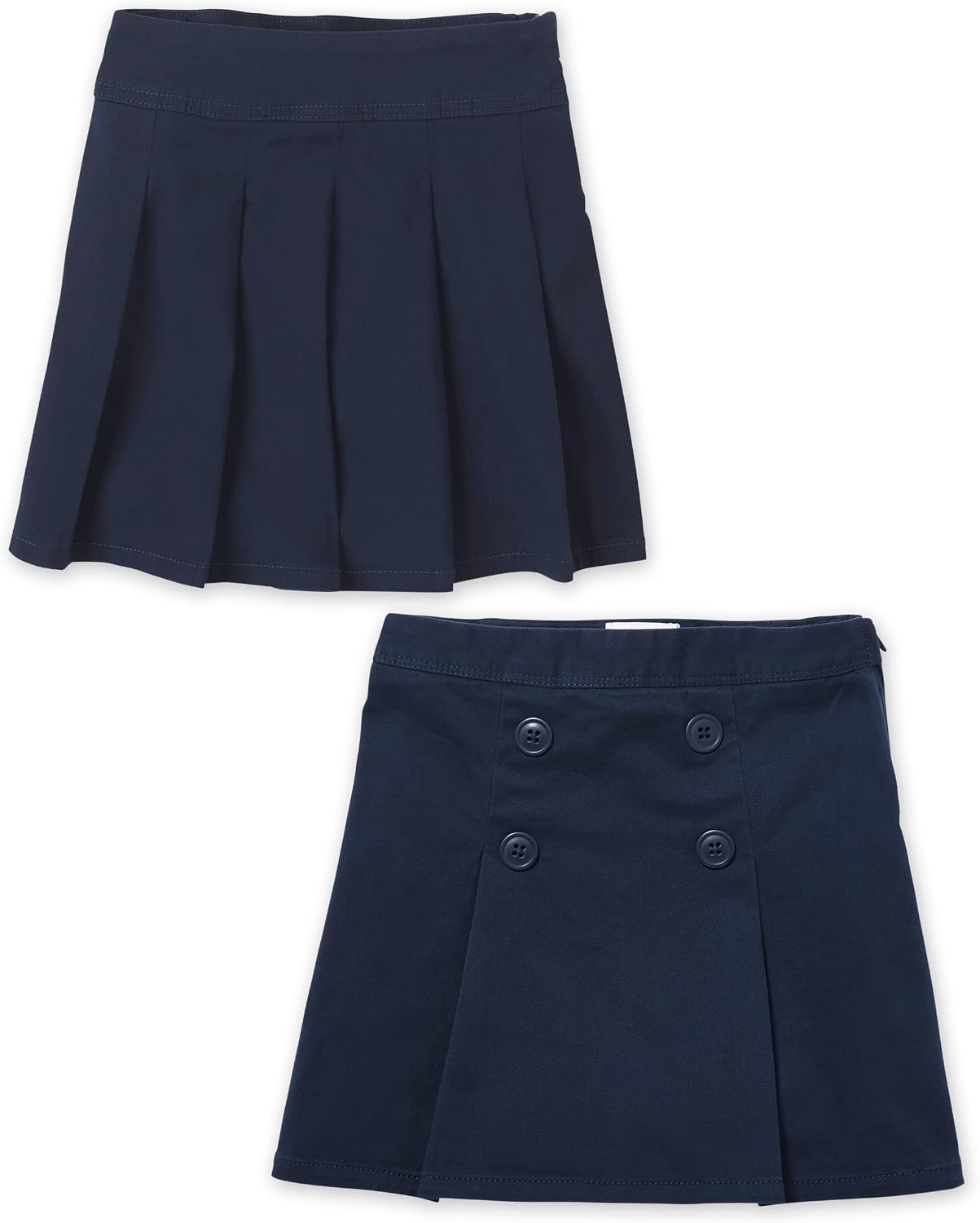 The Children’s Place Girl’s Pleated/Button Skort