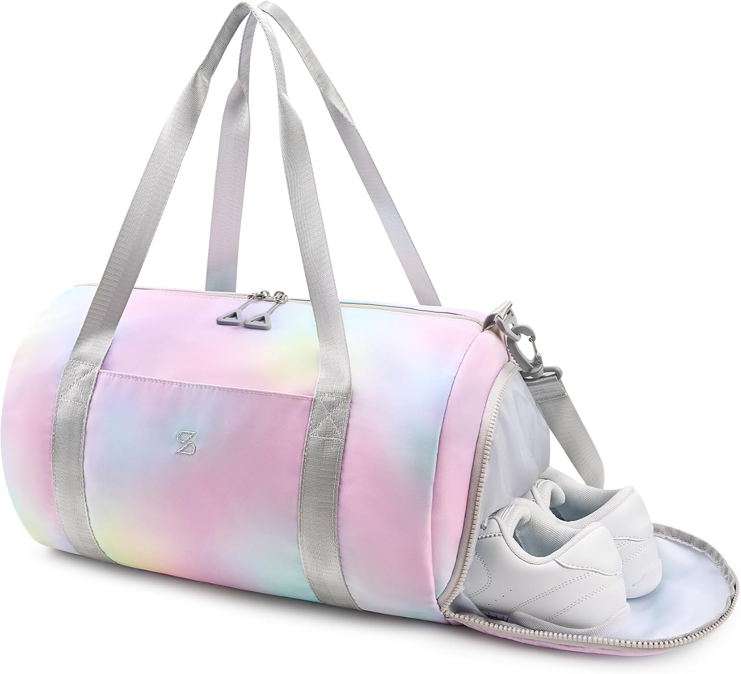 STELLE Dance Bag for Girls Ballet Bag Gifts for Girls Waterproof Sports Gymnastics Bag with Shoe Compartment Cheer Duffle Bag