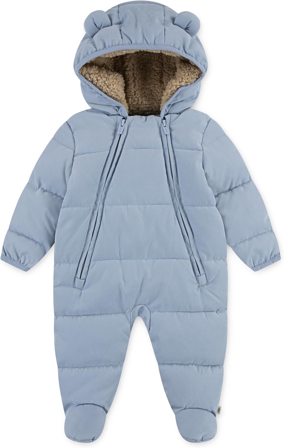 Huggies Unisex Baby Sherpa Lined Footed Snow Suit