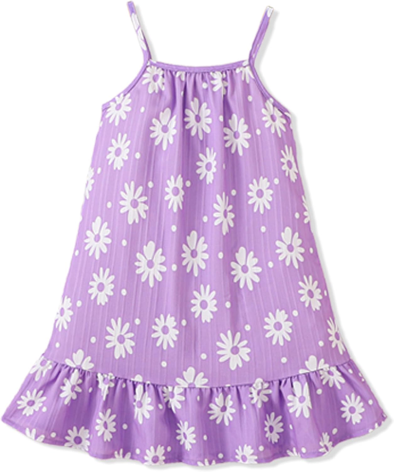 Toddler Girls Dresses 2-7T Smocked Summer Sundress Kids Beach Casual Outfits