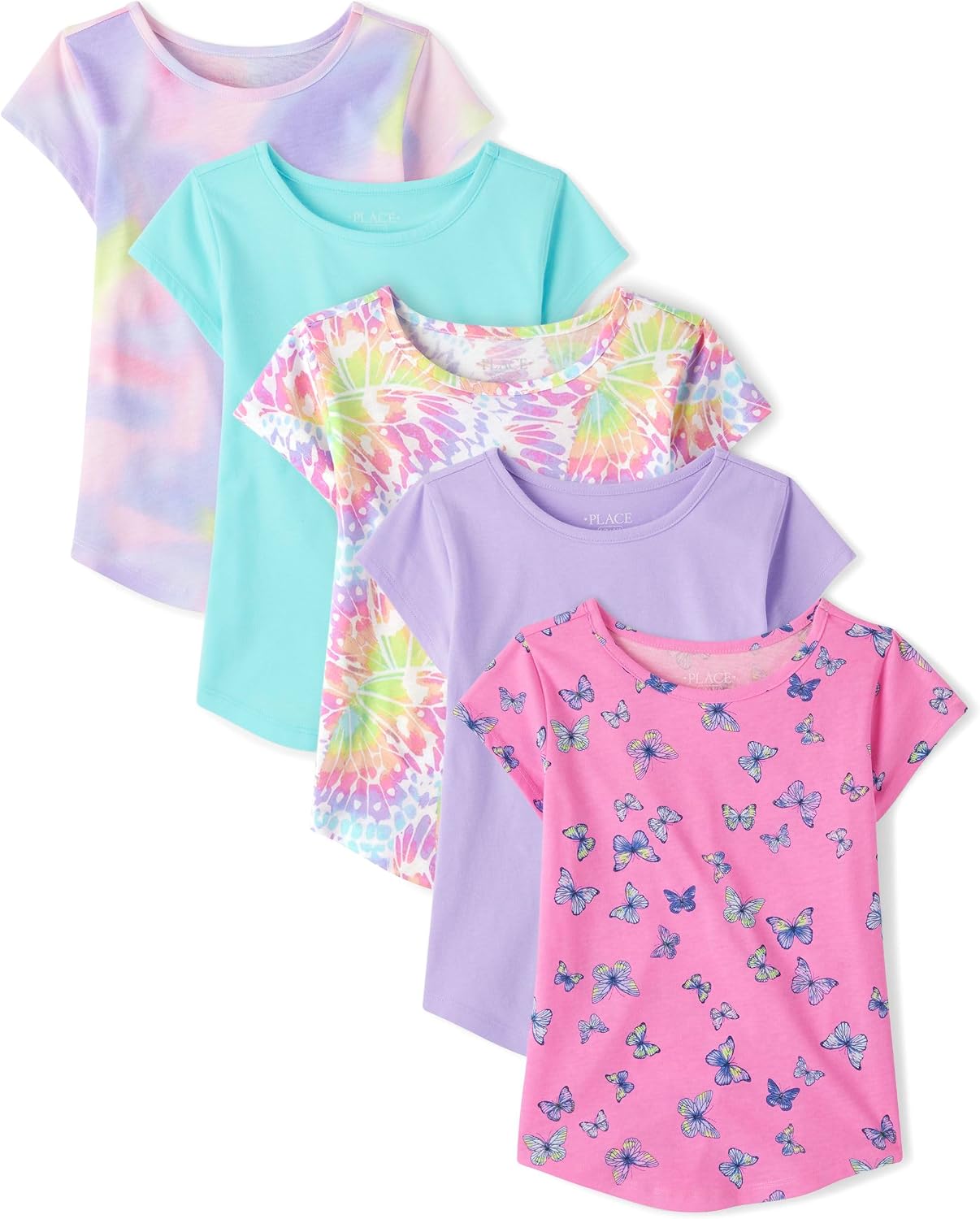 The Children’s Place Girls Short Sleeve High Low Tee