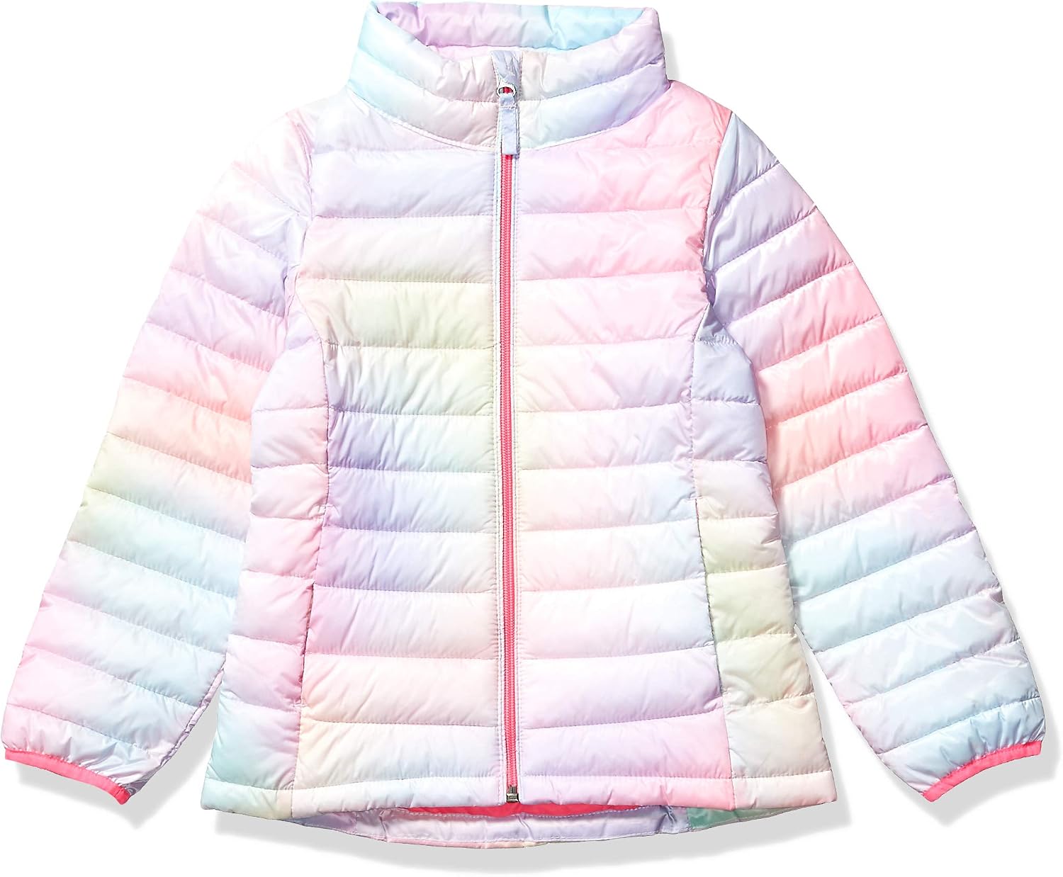 Amazon Essentials girls Light-weight Water-resistant Packable Mock Puffer Jackets