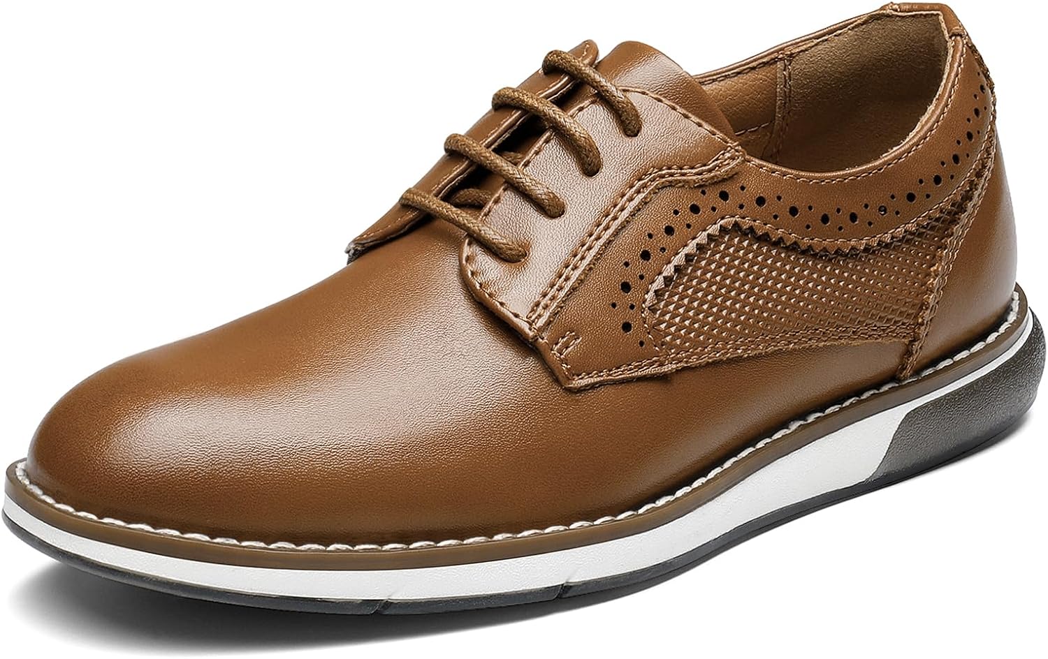 Bruno Marc Boy’s Casual Dress Oxford Comfort Uniform Formal Sneaker Shoes