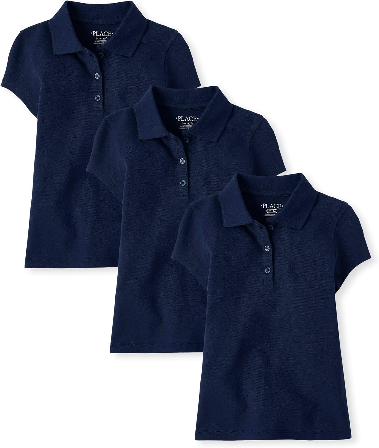 The Children’s Place Multipack Short Sleeve Pique Polo