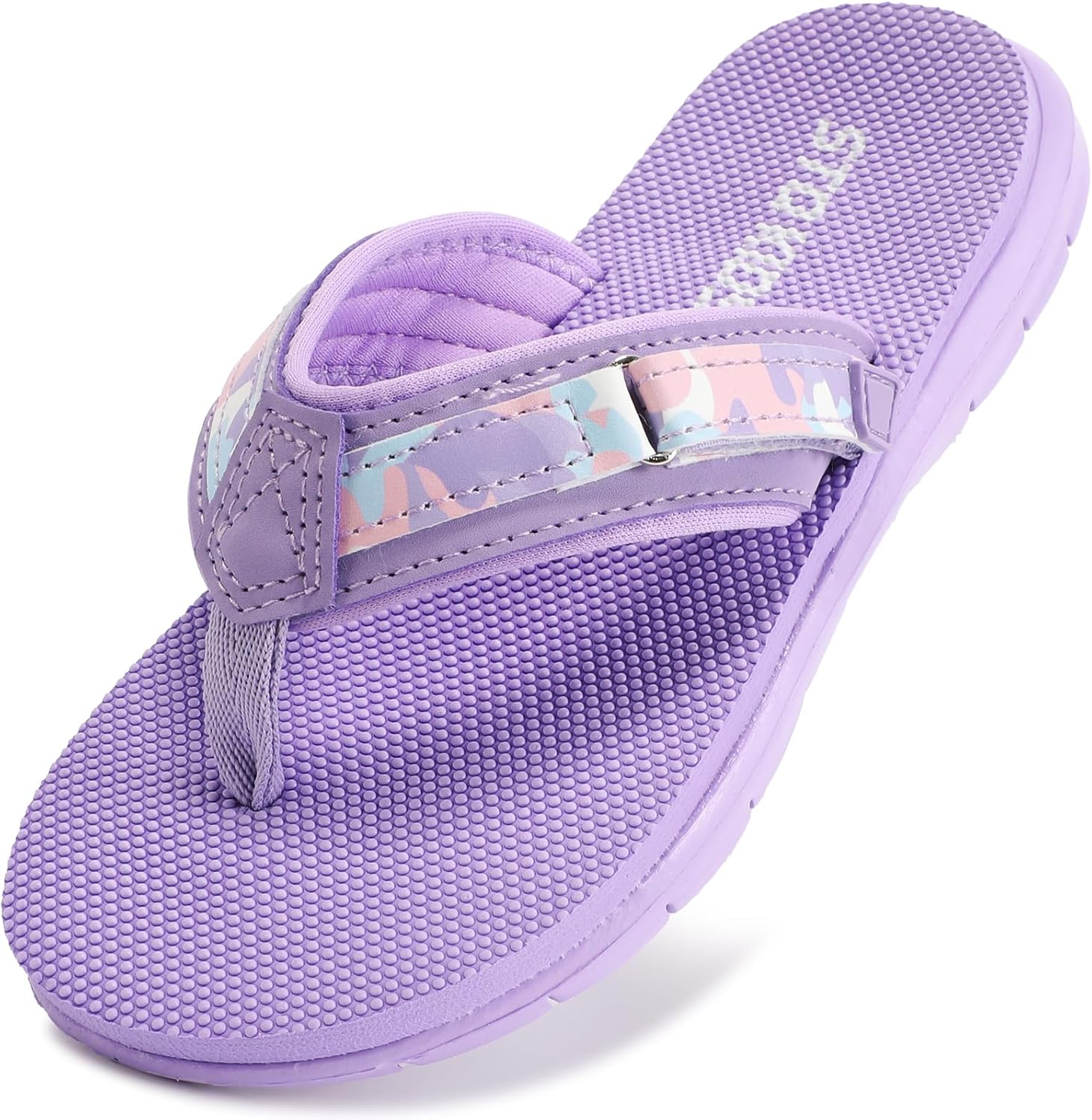 STQ KIDS Flip Flops Boys Sandals Girls Unisex Summer Beach Non Slip Sport Bathroom Pool Swimming Shower Little/Big Kid Outdoor & Intdoor