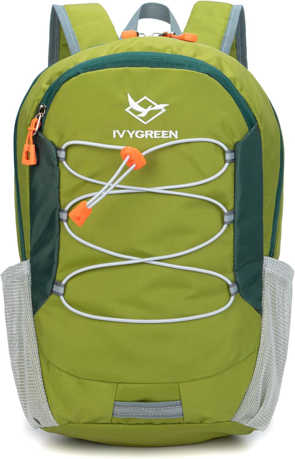 IVYGREEN Little Kids Hiking Backpack for Boys or Girls, Small Daypack for Camping or Travel (Armygreen, Small)