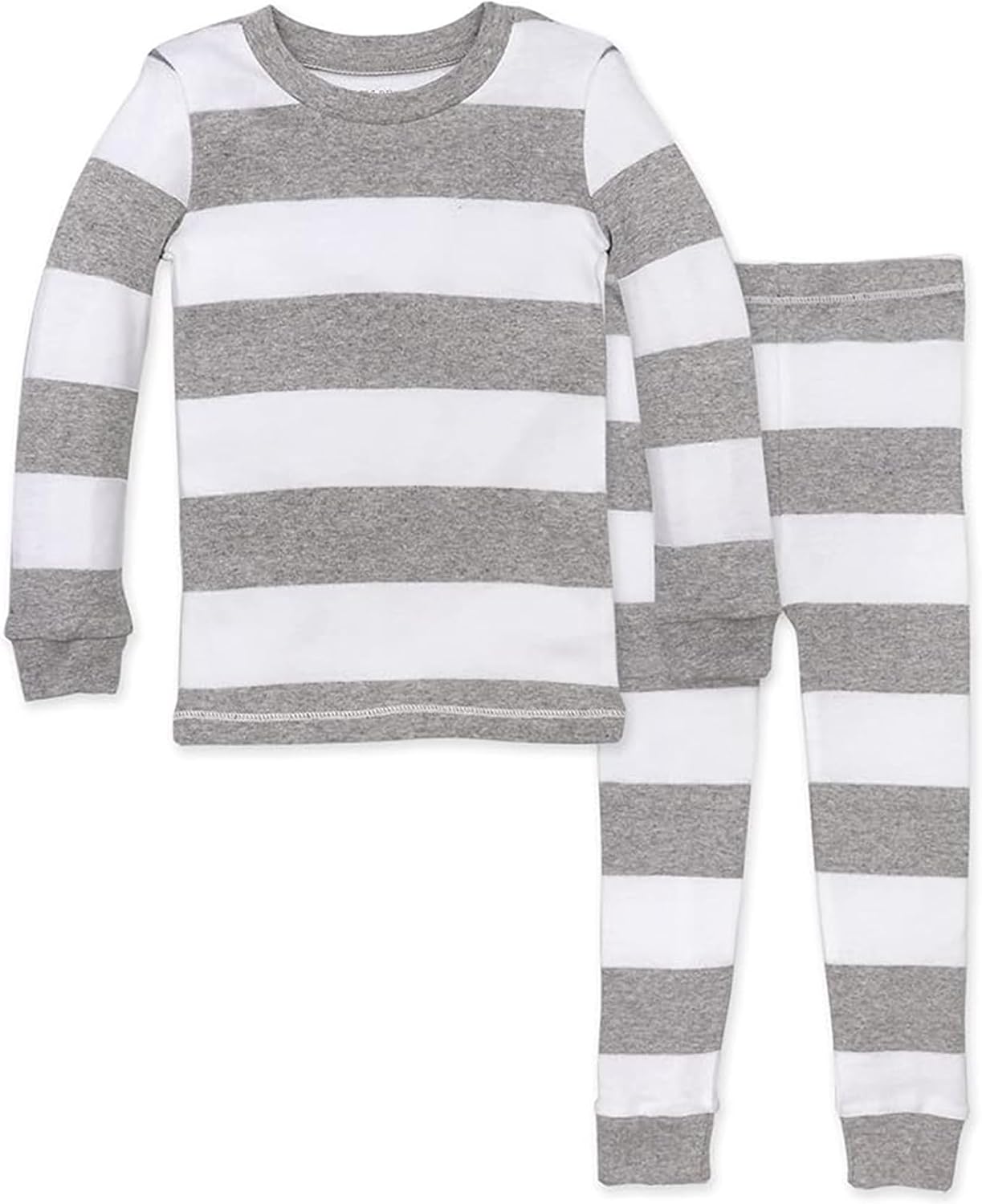 Burt’s Bees Baby Organic Cotton Pajamas for Boys, 100% Cotton Pajama Set for Toddlers and Kids, Soft and Stretchable Fabric