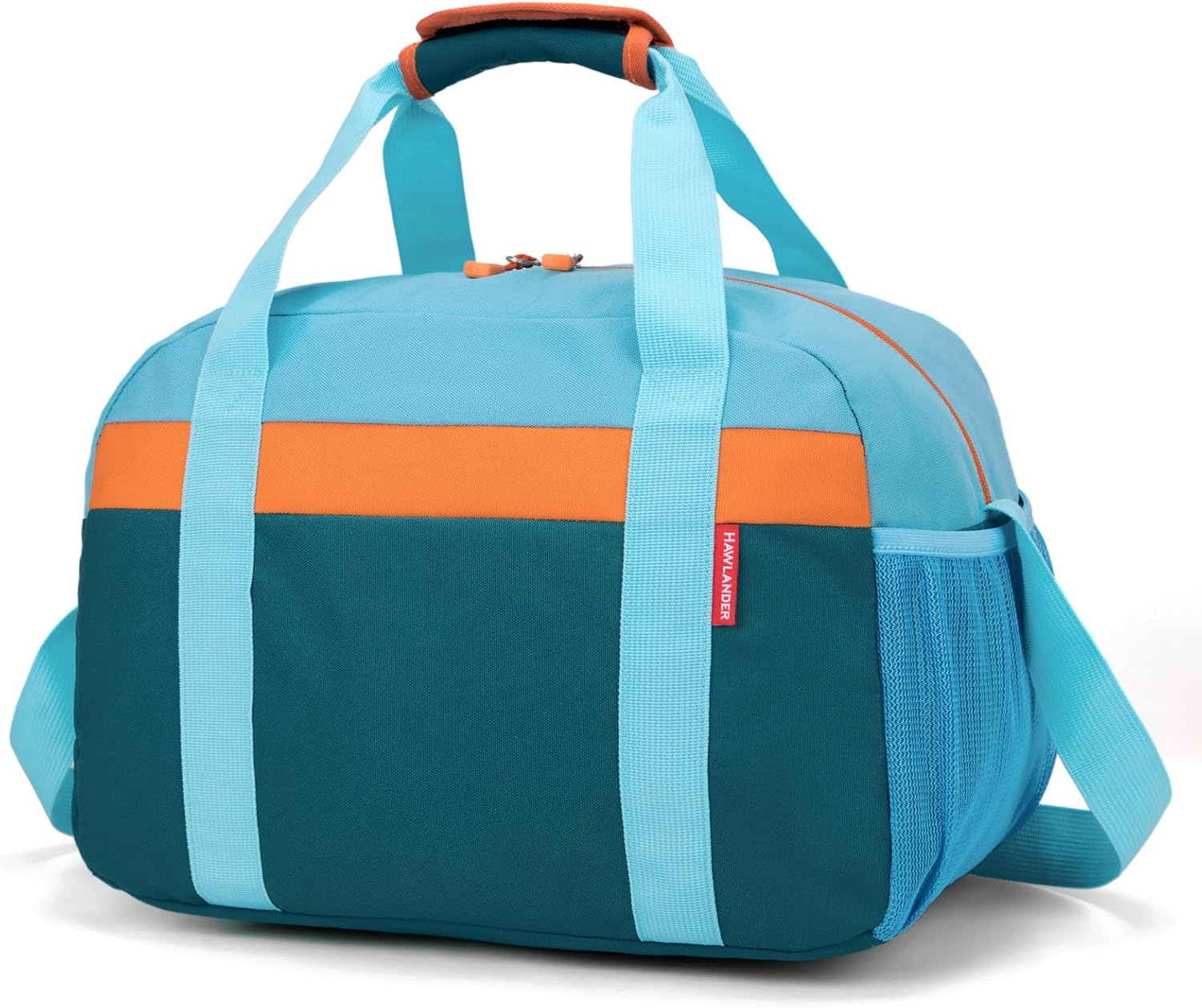 Small Duffle Bag for Kids Boys or Girls, Gym Bag for Sports Travel(Teal Blue)