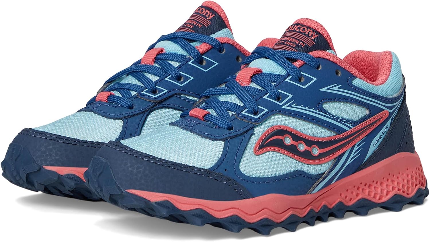 Saucony Unisex-Child Cohesion Tr14 Lace to Toe