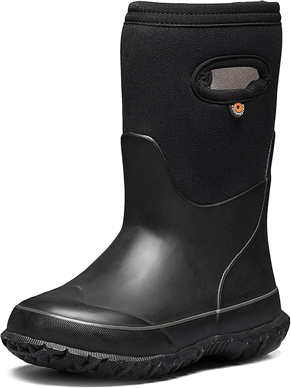 BOGS Grasp Kids Waterproof Rain Boots – Insulated for Winter, Snow & Mud with Easy Pull-On Handles for Toddlers, Boys & Girls, All-Weather Protection