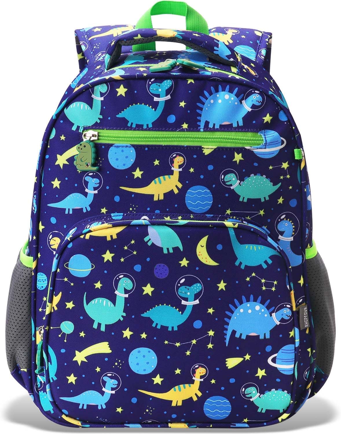 RHCPFOVR Boys Backpack for Elementary School, Backpack for Girls 5-8, Lightweight Kids Backpacks