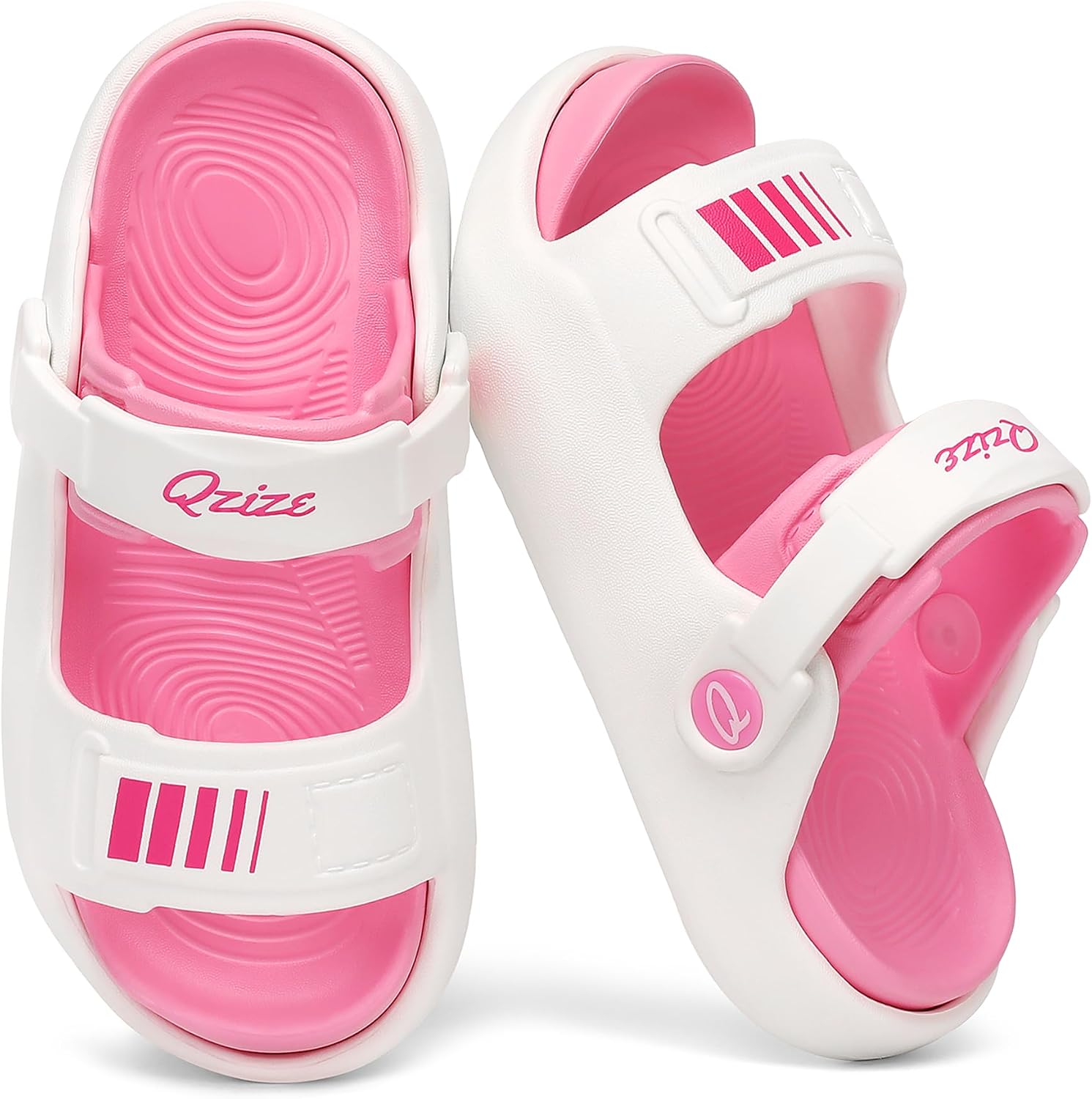 Toddler Sandals Boys Girls,Kids Slippers Comfort Open Toe Sandal Anti Slip Composite Bottom Outdoor Beach Summer Slides